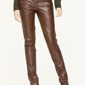 women leather pants