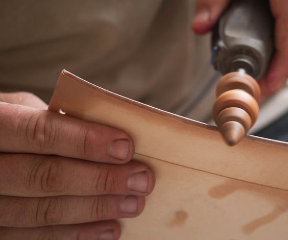 Leather Edge Finishing Techniques