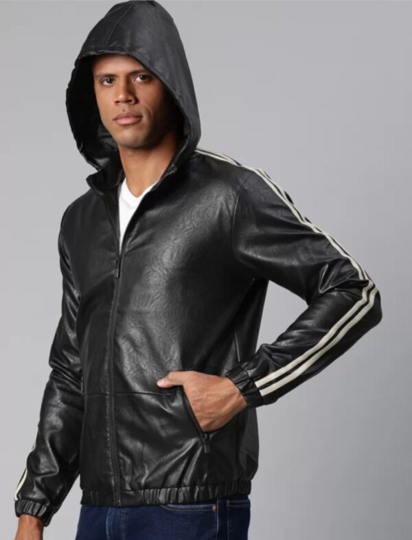 Napa Leather Hoodie