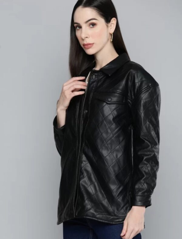 Quilted Leather Jacket