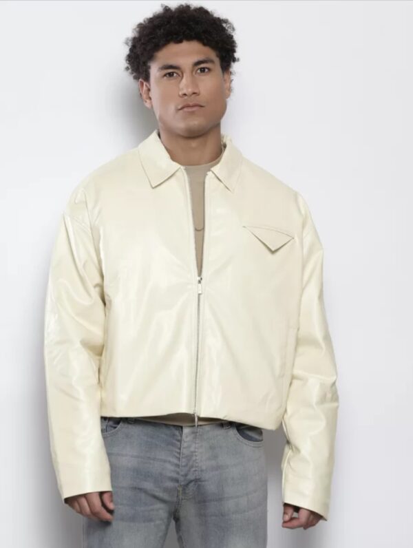 Crop Leather Jacket