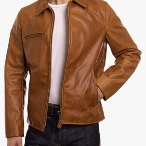 men's leather jacket